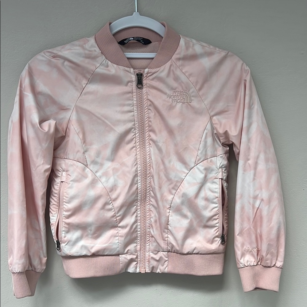 The North Face‎ light pink Cream bomber